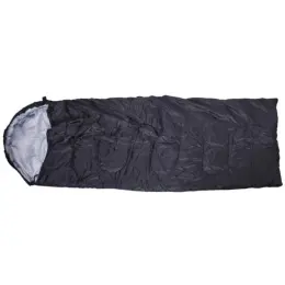 170T Sleeping Bag Black Open